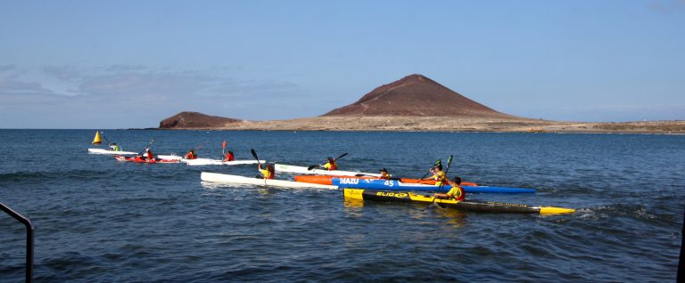 El Médano acoge mañana sábado el XVII Campeonato de Canarias de Kayak de Mar