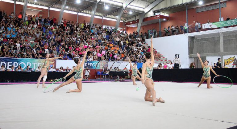 El pabellón municipal acoge este sábado el Campeonato de Canarias de Gimnasia Rítmica de conjuntos absoluto