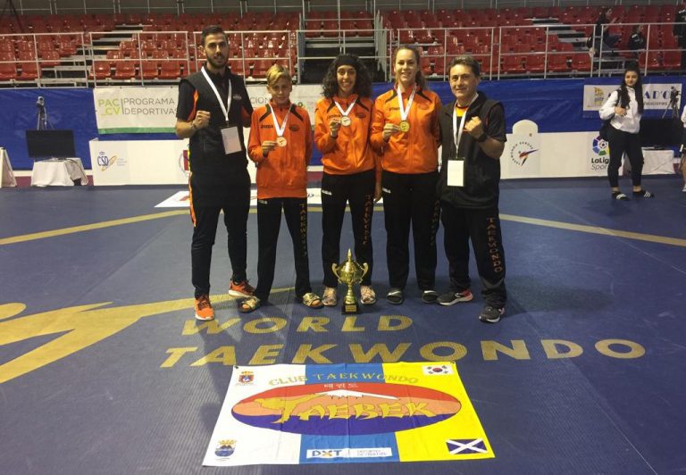 El taekwondo granadillero en racha en el campeonato europeo
