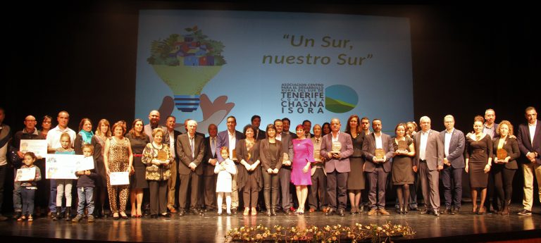 La Asociación Centro para el Desarrollo Rural del Sur de Tenerife Chasna-Isora entrego sus premios 2018