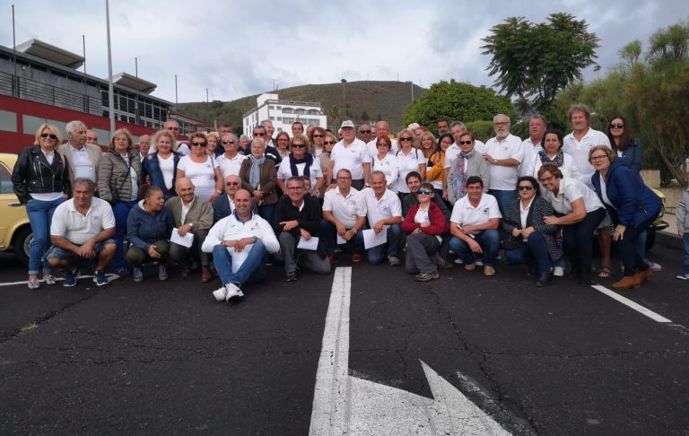 El Club Adacates celebró su octava vuelta por los núcleos del municipio