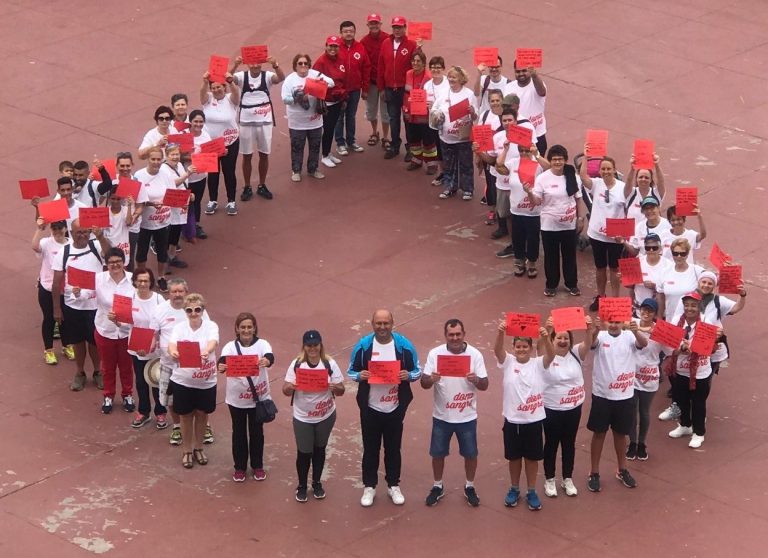 Granadilla de Abona celebró la I Caminata por la Hemodonación ‘Ponte en marcha’