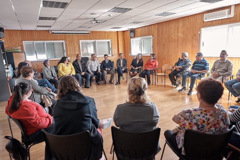 Visita institucional al centro ocupacional San Antonio de Padua para personas con discapacidad, en Granadilla