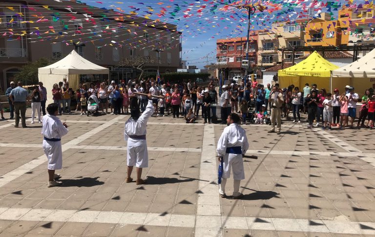 La plaza de la Cultura de San Isidro acogió la fiesta de las tradiciones
