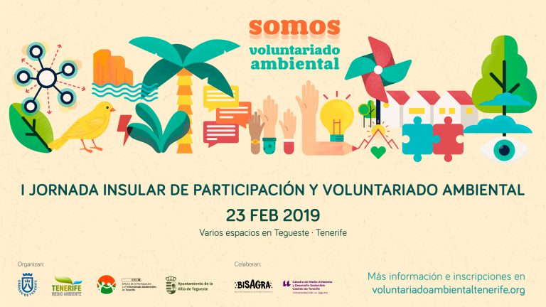 Abierto el plazo de inscripción para participar en la ‘I Jornada Insular de Participación y Voluntariado Ambiental’ en Tegueste