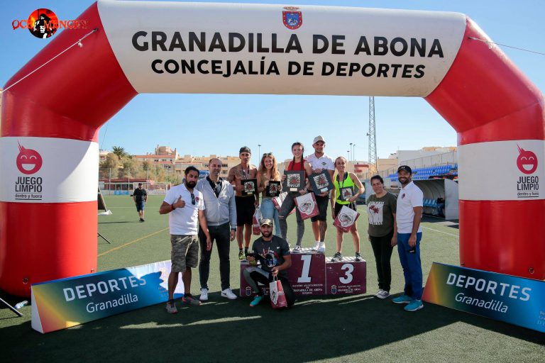 La carrera de obstáculos Mencey El Médano conquistó el litoral del municipio