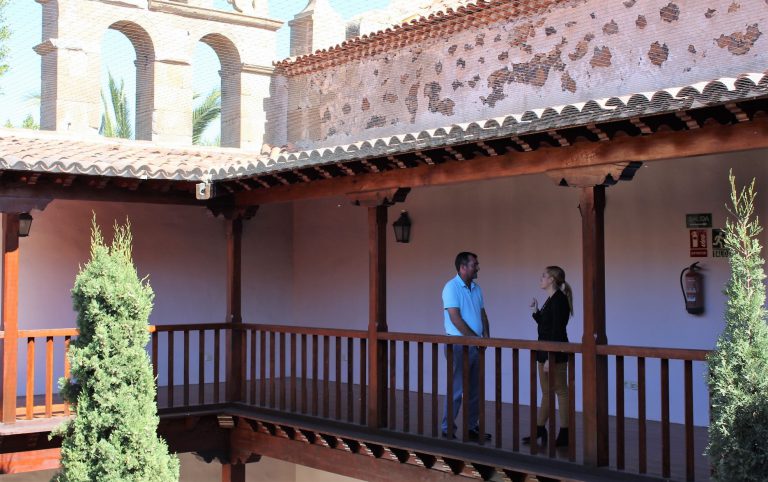 Concluye la mejora de la balconada y la cubierta del Convento Franciscano