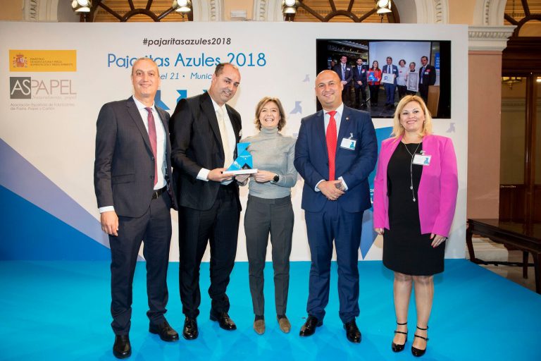 Granadilla de Abona recibe un reconocimiento nacional a la excelencia en la recogida de papel y cartón