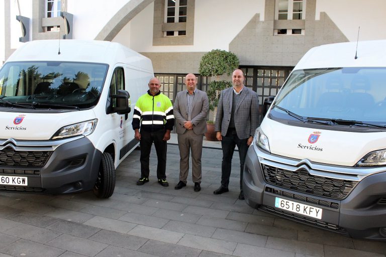 El parque móvil de Servicios Generales amplía su flota para mejorar las necesidades municipales