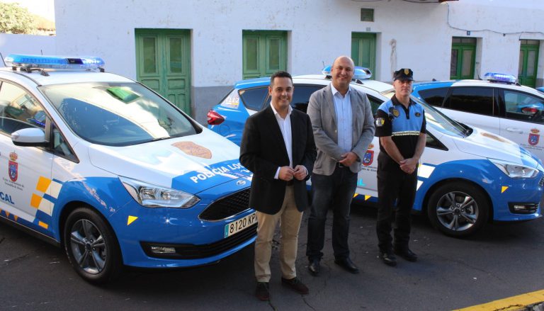 La Policía Local de Granadilla de Abona presenta sus nuevos vehículos