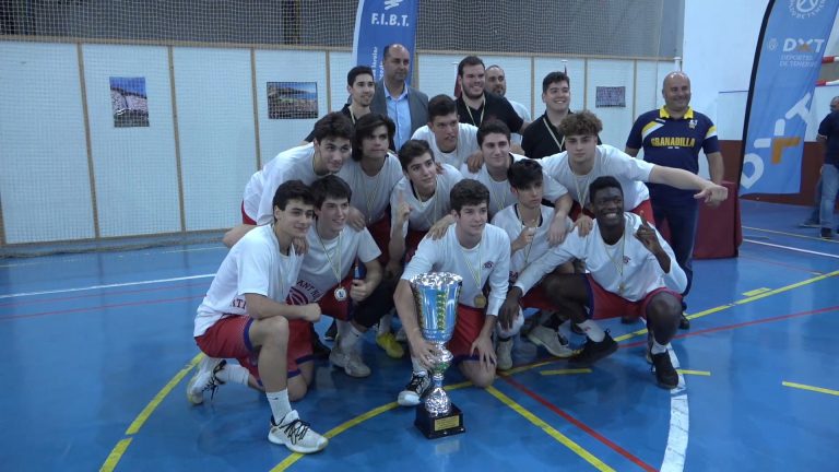 San Nicolau Kyria e Iberostar Tenerife, primero y segundo puesto en el III Torneo Nacional de Baloncesto Junior