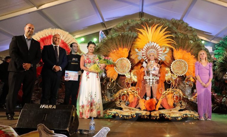Erica Hernández Martín es la nueva reina del Carnaval de Cuba de Granadilla de Abona