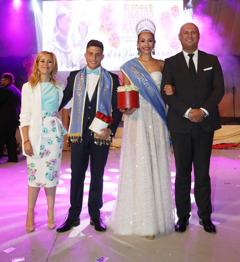 Clara Elisa Toledo y José Antonio Hernández, reina y míster de las Fiestas Mayores 2019