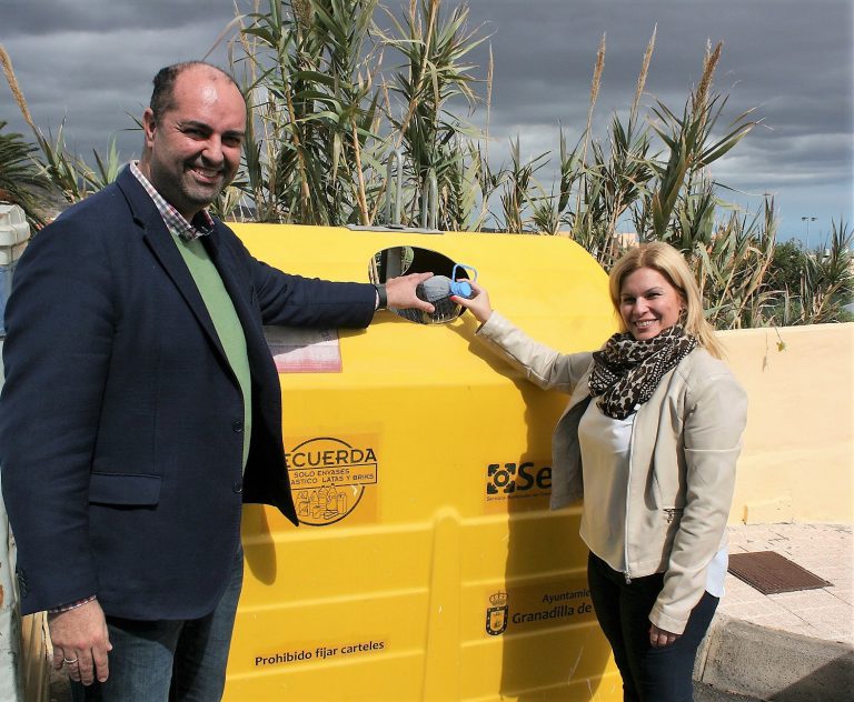 Granadilla de Abona impulsa el reciclaje y aumenta más del 15% y 39% la recogida de envases y del papel y cartón en 2018