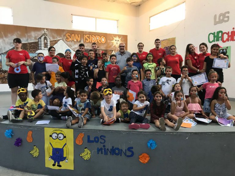 Alrededor de 60 menores participan en los talleres del proyecto ‘Granadilla Dinamiza’
