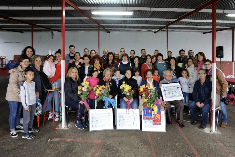 Los amigos de Paco Rivero, Paco Reverón y Veteranos Raqui San Isidro se vistieron de corto para celebrar su triangular