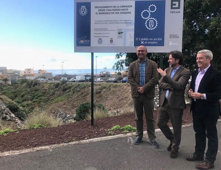 El Cabildo destina más de 6,4 millones de euros en el acondicionamiento de las principales vías de Granadilla