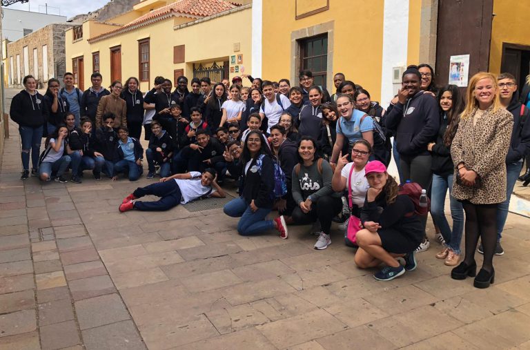 Alumnado del IES Magallanes conocen el patrimonio histórico y cultural del municipio
