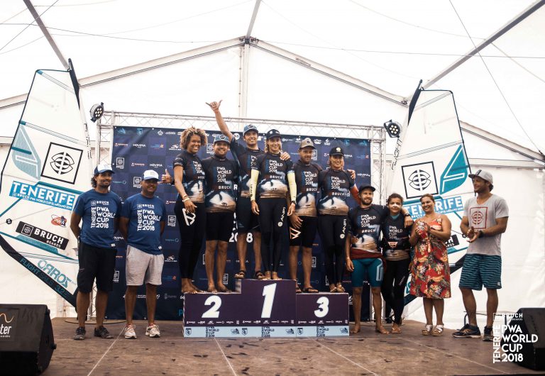 Iballa Ruano y Víctor Fernández campeones de la eliminatoria simple en la PWA Tenerife 2018