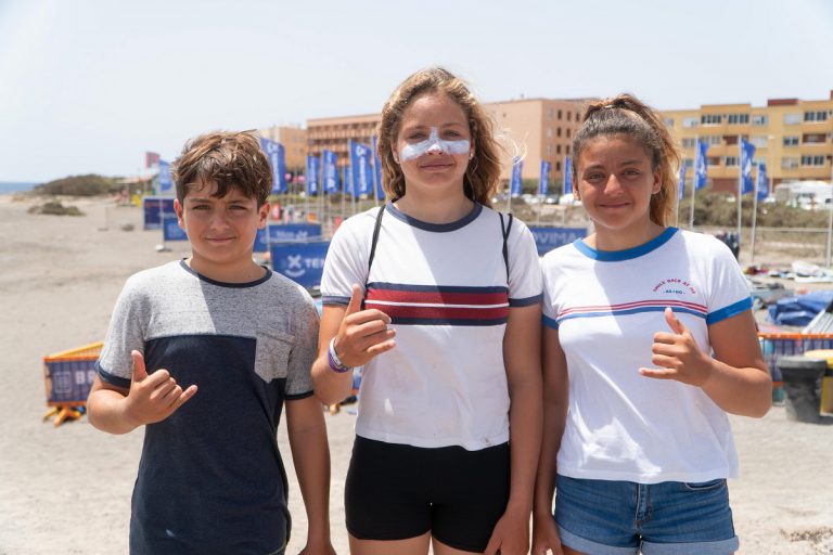 El futuro del windsurf canario, presente en El Médano
