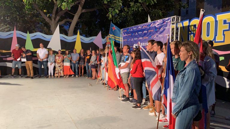 Casi un centenar de windsurfistas compiten en la PWA World Cup Tenerife que se disputa en El Médano
