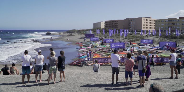 Los júnior abren la competición en la PWA World Cup Tenerife 2019 de El Médano
