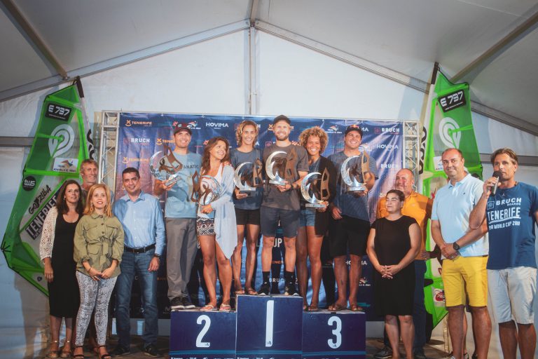 Yaeger Stone e Iballa Ruano se imponen en el Tenerife PWA World Cup disputada en El Médano