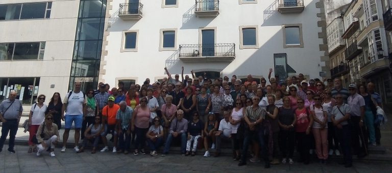 Un centenar de mayores del municipio visitaron el Norte de Galicia y Asturias