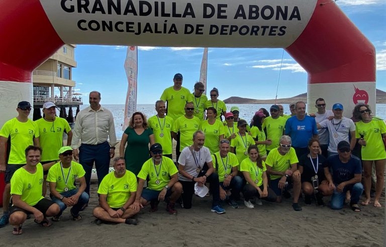 La bahía de El Médano acogió la XVII Regata Sansofé de piragüismo