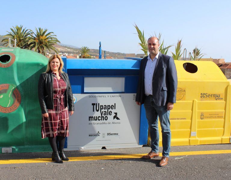 Granadilla de Abona impulsa el reciclaje y aumenta más del 16% la recogida de envases y del papel y cartón