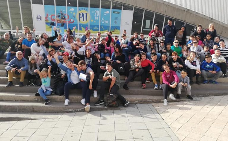 Un centenar de granadilleros visitaron el Parque Infantil de Tenerife