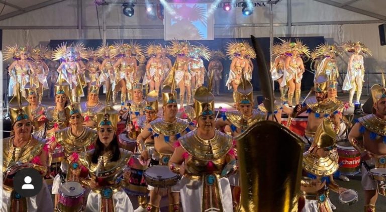 Guajeiros presenta su fantasía con sabor egipcio para el Carnaval de Granadilla de Abona