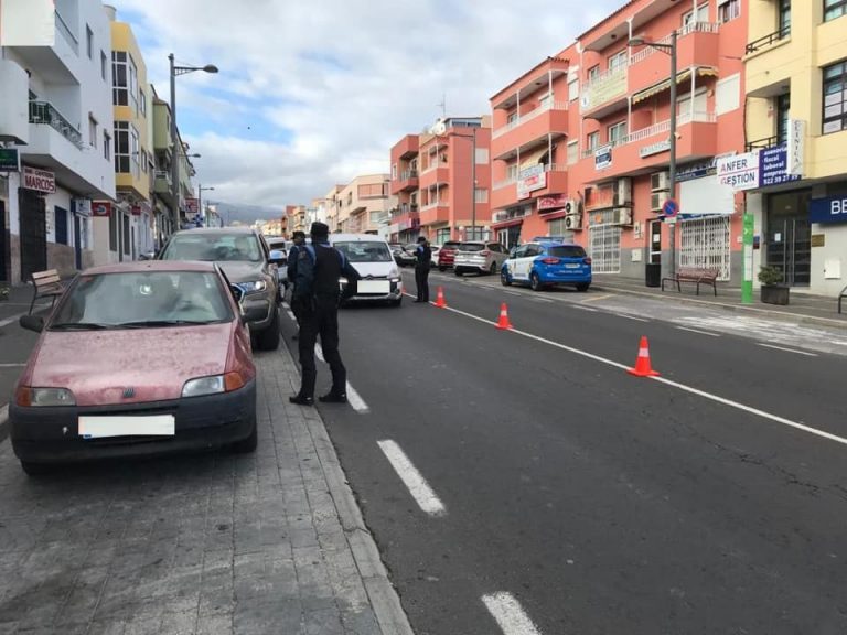 La Policía Local de Granadilla levanta más de un centenar de actas por incumplir las medidas establecidas por el estado de alarma
