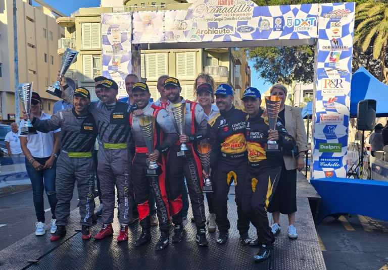 Sergio Fuentes y Ariday Bonilla, campeones del 32º Rallye Villa de Granadilla
