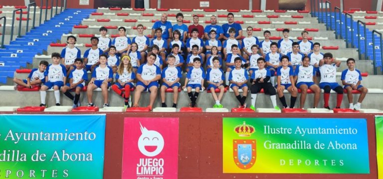 El pabellón municipal de los Hinojeros acoge el X Campus de Fútbol Sala de Granadilla de Abona