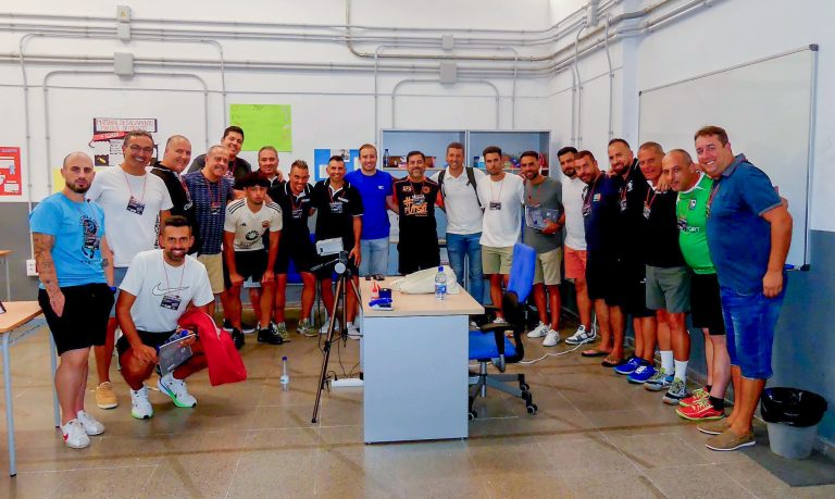El pabellón municipal acogió el I Clinic Futsal de Granadilla de Abona