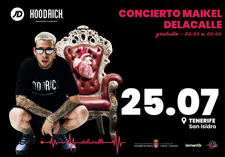 Maikel Delacalle celebra su regreso con un concierto gratuito en San Isidro este 25 de julio