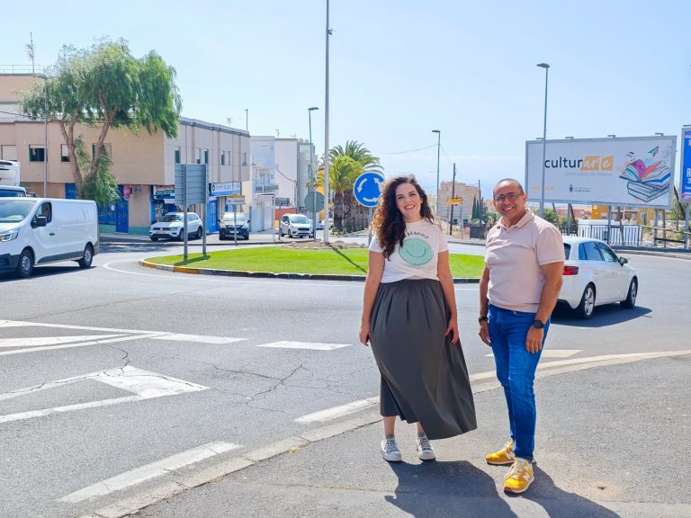 El Ayuntamiento mejora la iluminación y la eficiencia energética en la avenida Santa Cruz