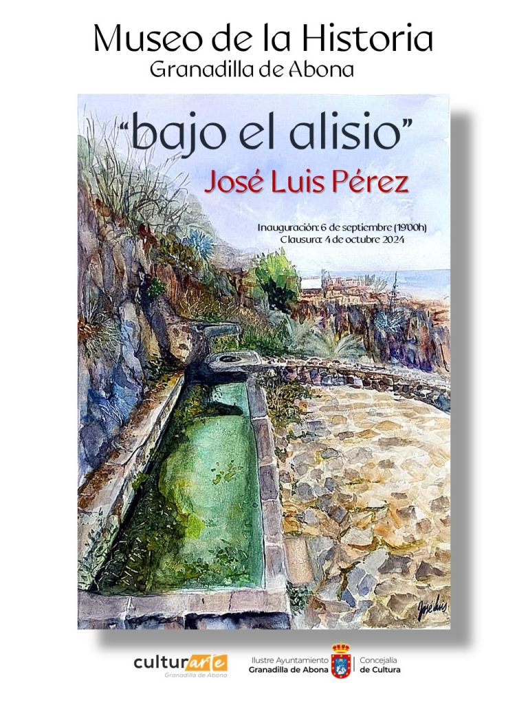 Inauguración de la exposición ‘bajo el alisio’ del artista granadillero José Luis Pérez