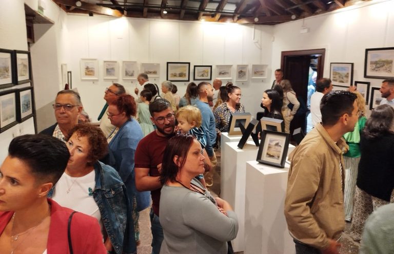 El artista José Luis Pérez expone sus trabajos en el Museo de Granadilla de Abona