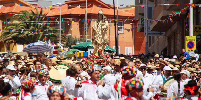 El Médano celebra sus fiestas en honor a la Virgen de las Mercedes de Roja