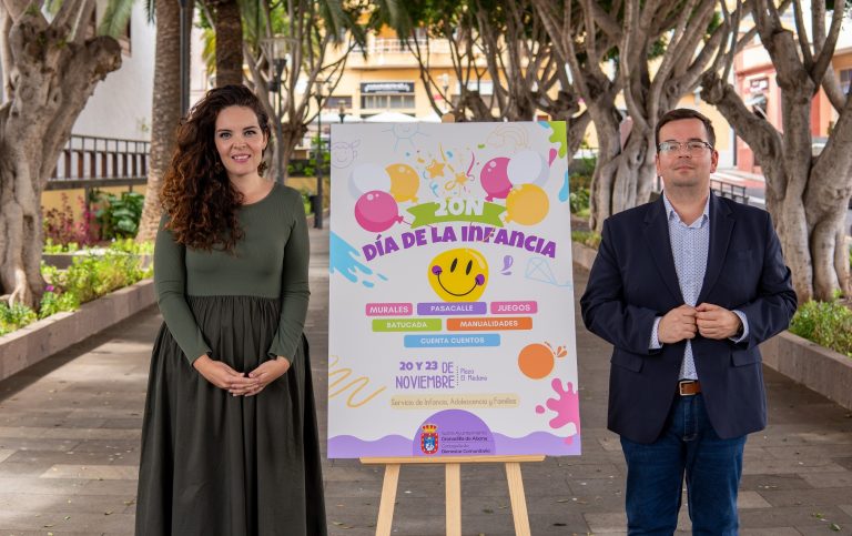 Granadilla de Abona organiza un programa de actividades para disfrutar en familia con motivo del Día Internacional de la Infancia