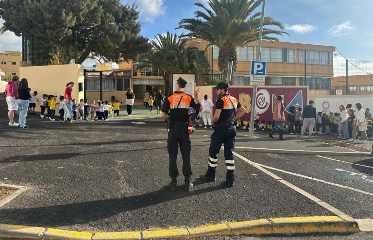 Granadilla de Abona desarrolla simulacros de evacuación en los diferentes centros formativos del municipio