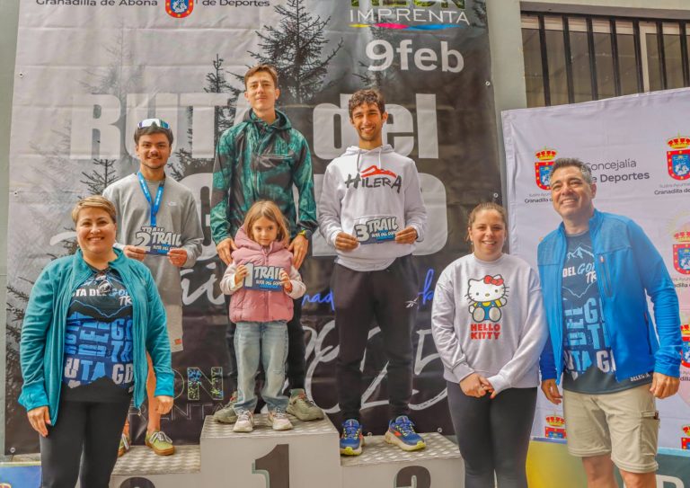 Juan Felipe Martín y Libertad Río, ganadores del ‘Trail Ruta del Gofio’ en Granadilla de Abona