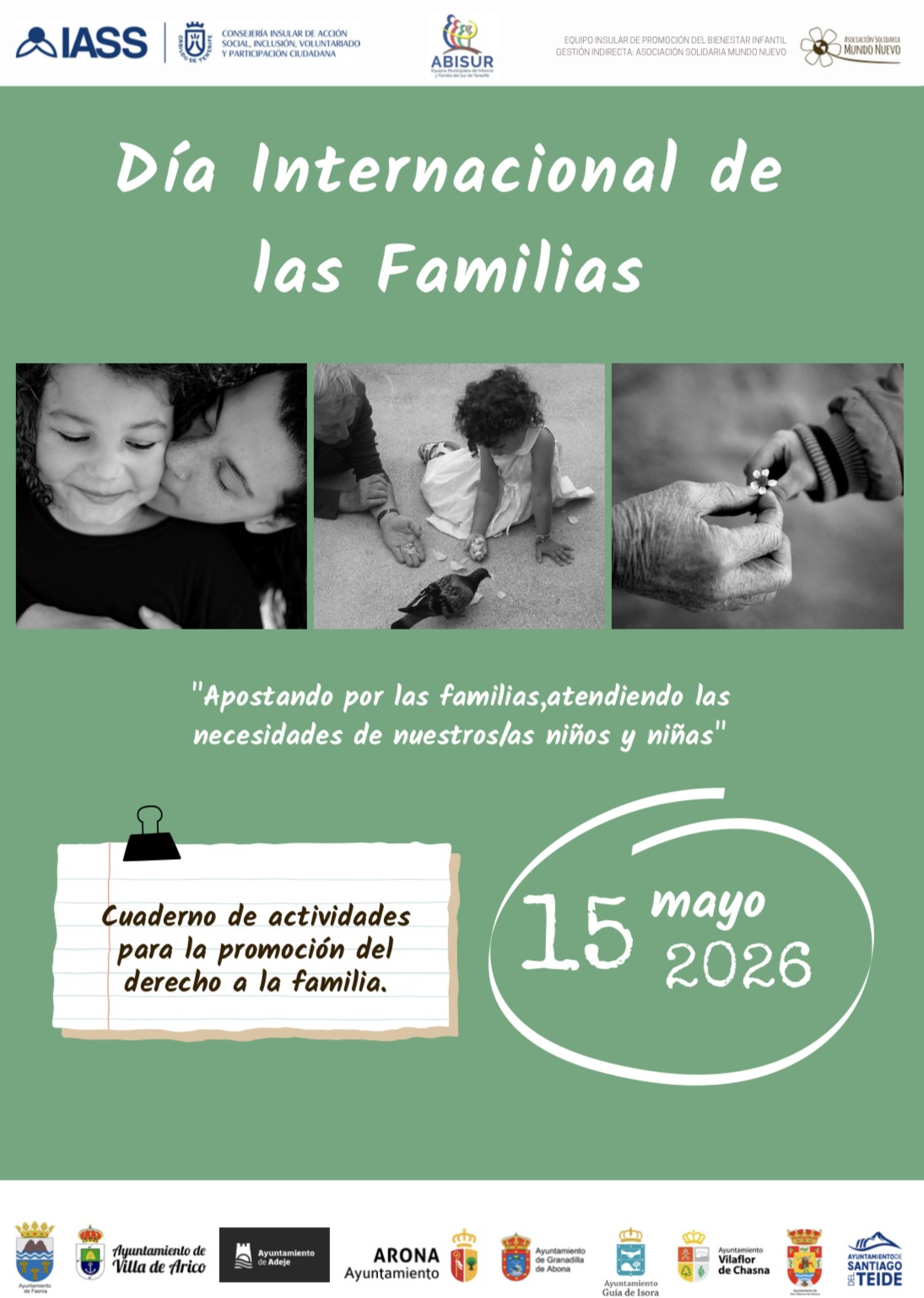 El Ayuntamiento de Granadilla de Abona refuerza el trabajo en red para promover los derechos de la infancia y el bienestar familiar
