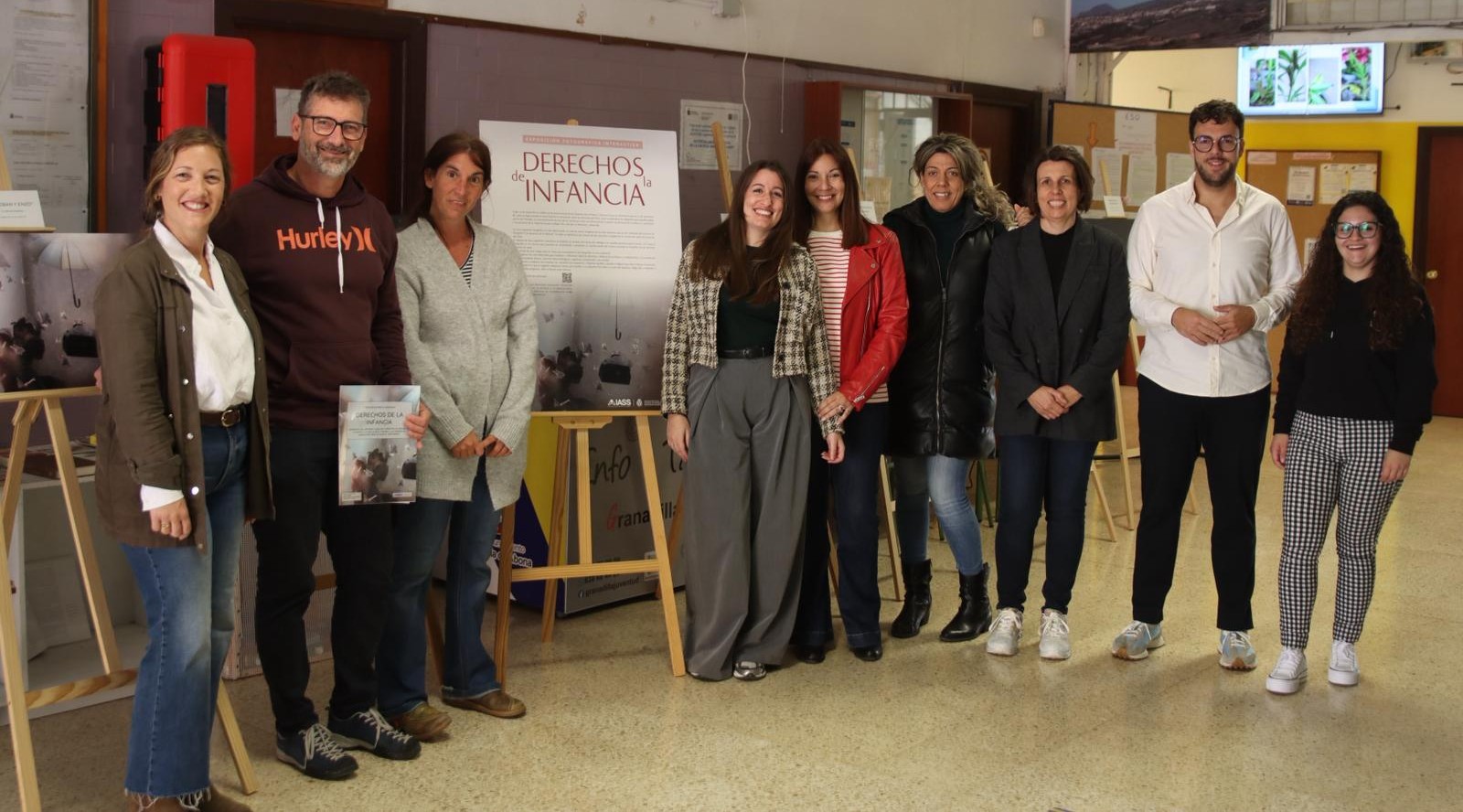 El IES Granadilla de Abona acoge la exposición itinerante ‘Una Mirada a mis Derechos’