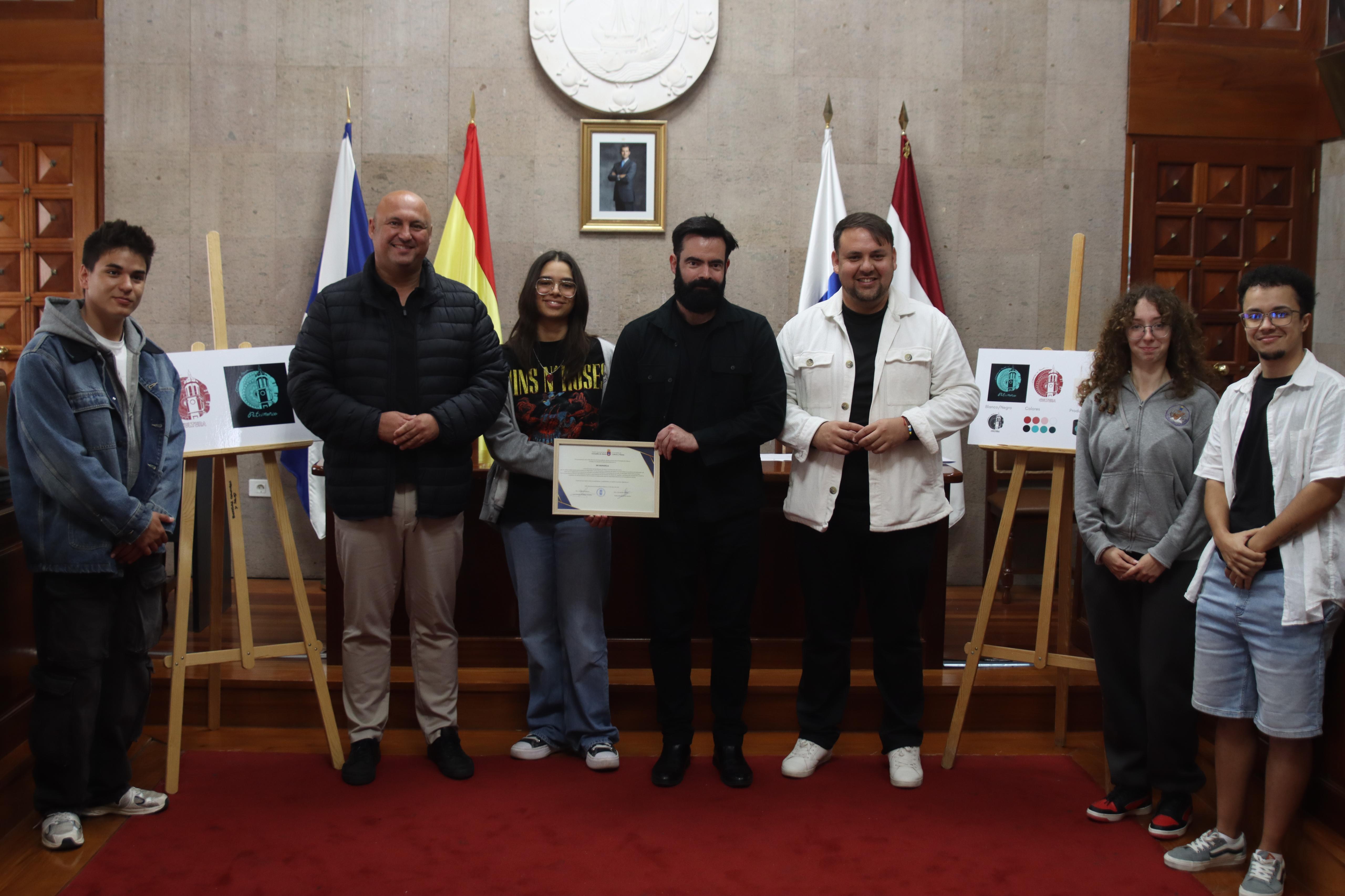 Almudena Rodríguez Cruz gana el concurso del nuevo logotipo de Cultura y Patrimonio Histórico de Granadilla de Abona