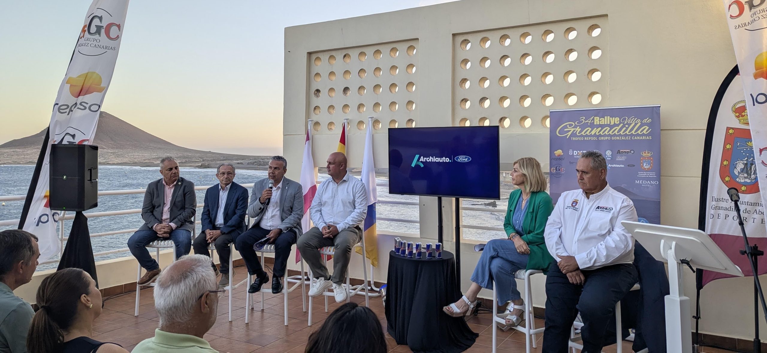 El Rallye Villa de Granadilla ‘Trofeo Repsol Grupo González Canarias’ calienta motores con su presentación oficial en el Hotel Médano