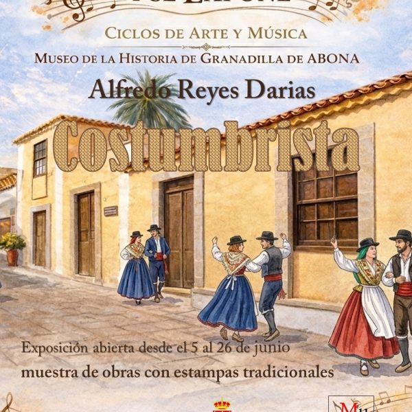 El Museo de la Historia acoge «Costumbrista», una muestra de las tradiciones canarias a través de la obra de Alfredo Reyes Darias