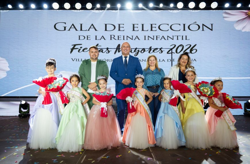 Carmen Morales Arbelo, reina infantil de las Fiestas Mayores de Granadilla de Abona